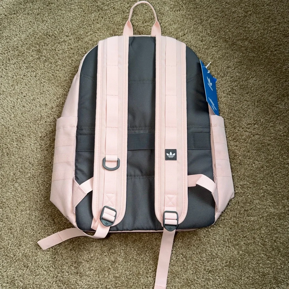 adidas Pink Trefoil Daypack - Picture 3 of 6